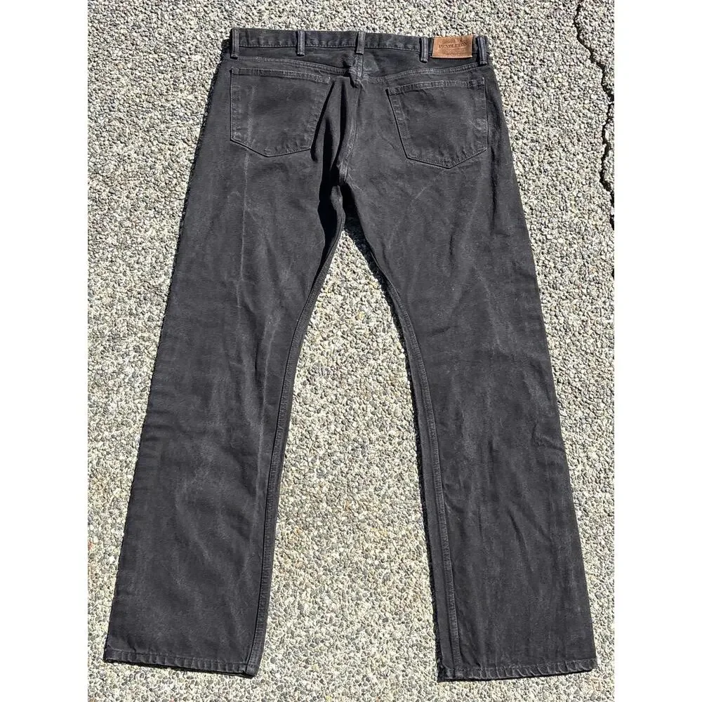 Pendleton Woolen Mills Men’s Denim 100% cotton Jeans Black Straight 38x34